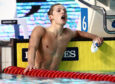 Scotland's Duncan Scott after winning silver in the Men's 200m Individual Medley Final at the Gold Coast Aquatic Centre