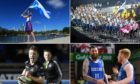 Some of the Courier Country athletes in Australia