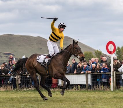 Amateur jockey Cameron Wadge.