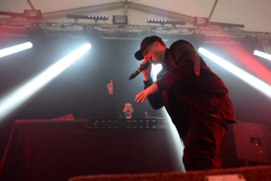 Sigala at the Elaga music festival, Craigtoun Park, St Andrews,