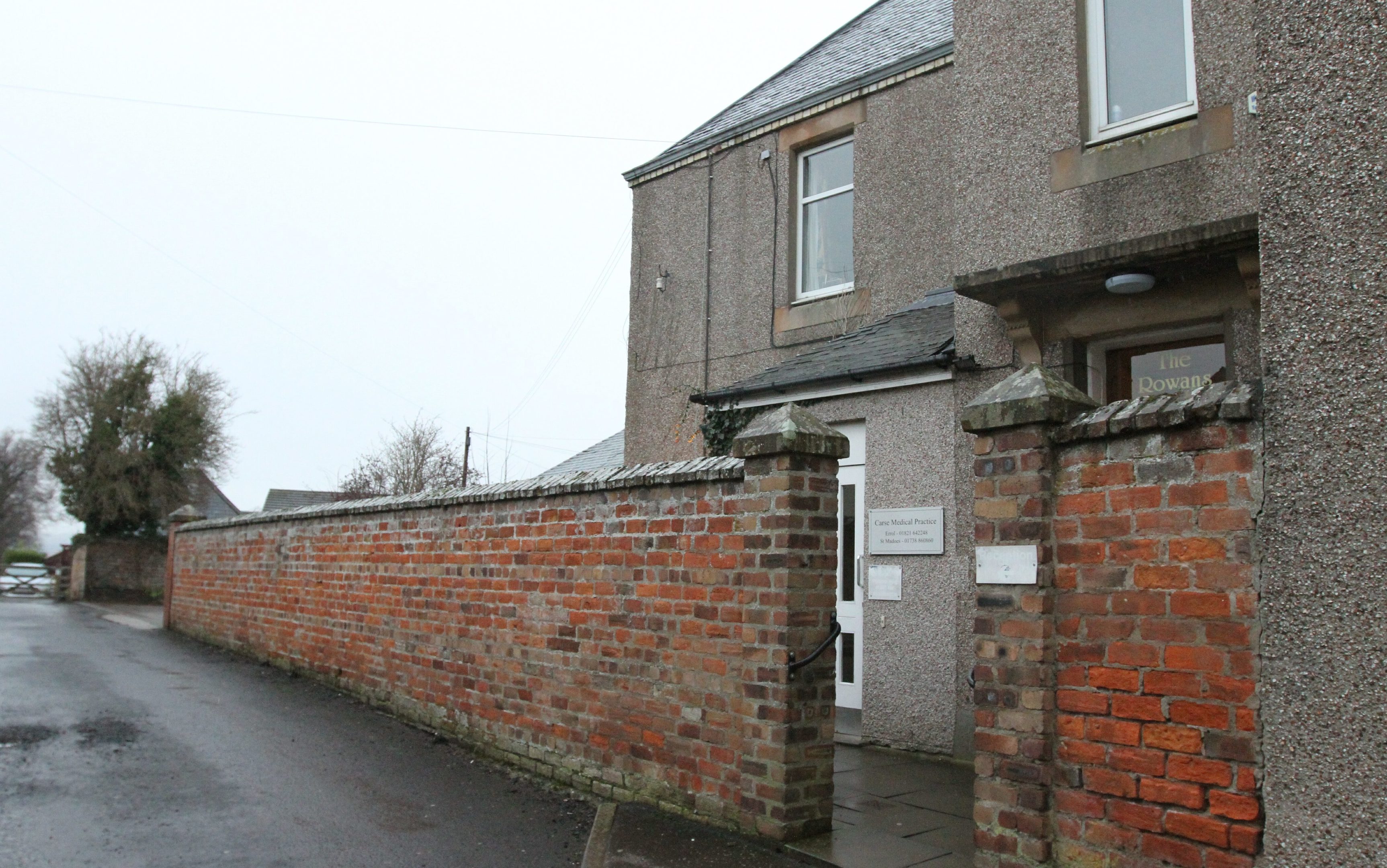 The old Carse Medical Practice in Errol.