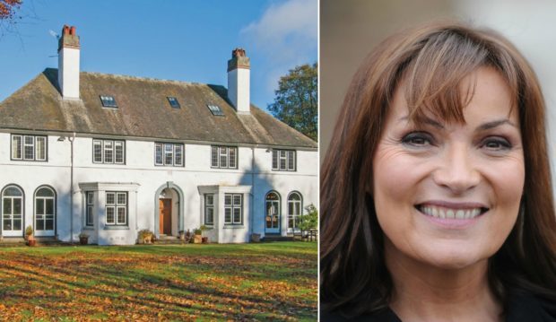 Lorraine Kelly's former Broughty Ferry home, Melfort. Image: Getty/supplied