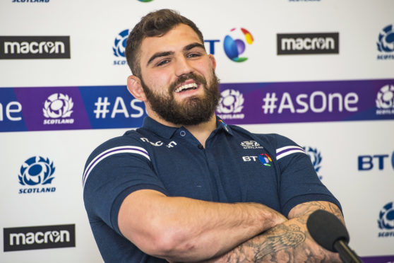 Jamie Bhatti played in all eight games for Scotland last season.