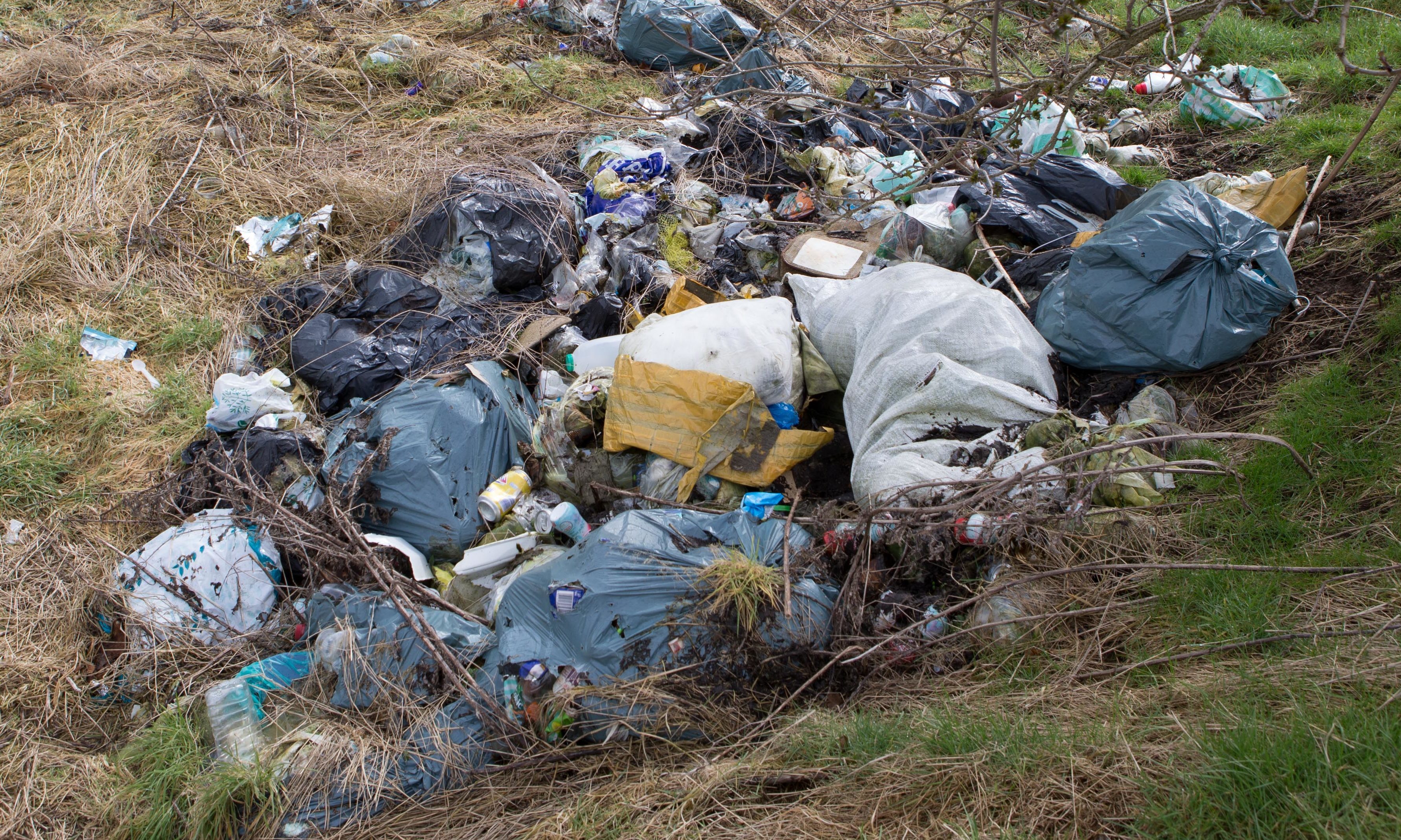 There is a warning that fly-tipping near railway lines is not just bad for the environment — it could case a serious accident. (library photo)