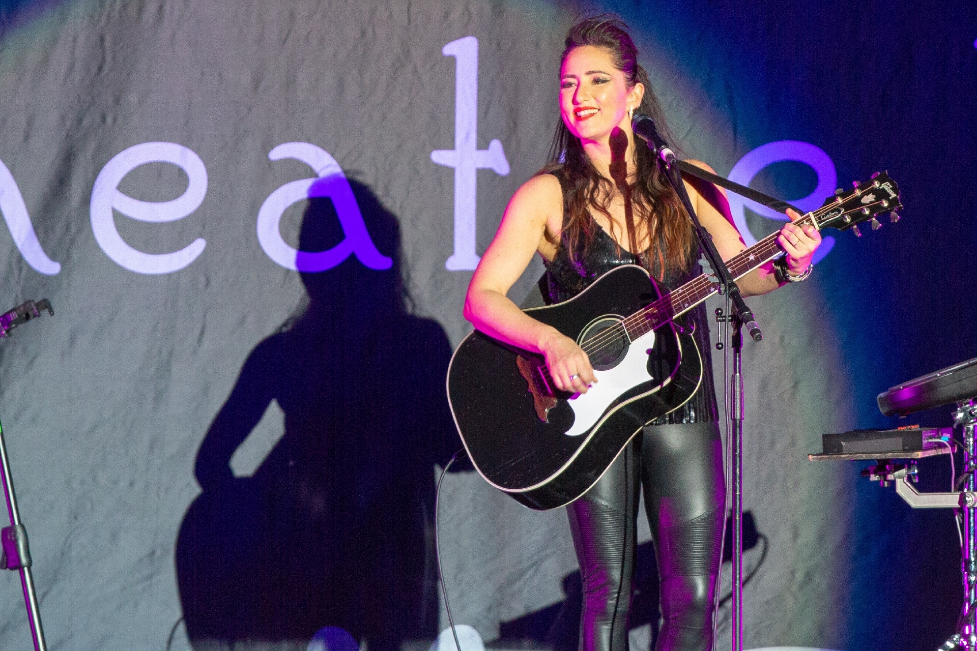KT Tunstall opens for Gary Barlow at the Caird Hall in April 2018