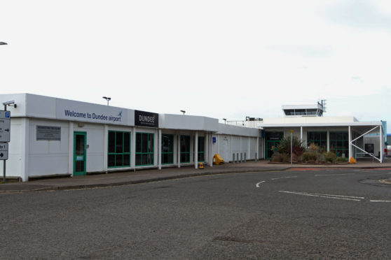 Dundee Airport.