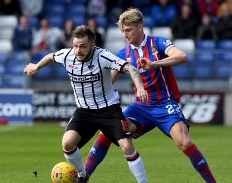 Andy Ryan in action in Inverness.