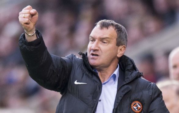 Csaba Laszlo during the 1-1 draw.