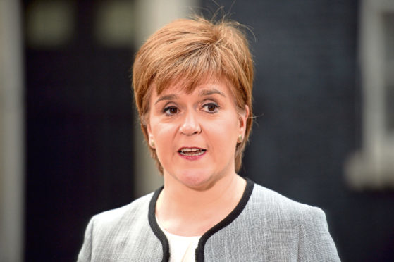 First Minister Nicola Sturgeon