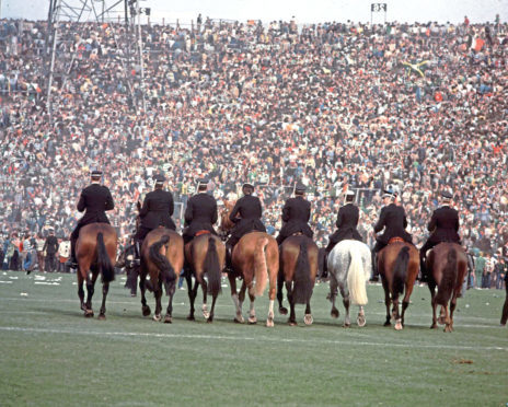 Fighting between Old Firm fans at the 1980 Scottish Cup final was one of the episodes that forced Scotland to examine its relationship with alcohol.