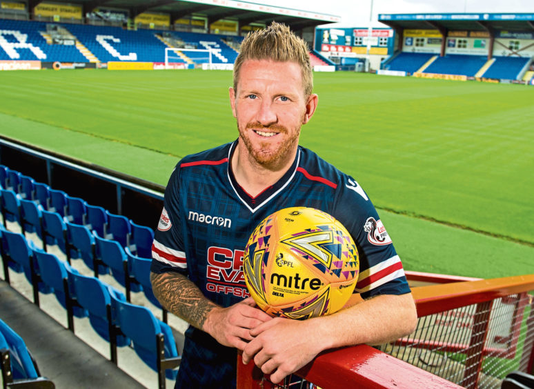 Michael Gardyne is Ross County's Record goalscorer