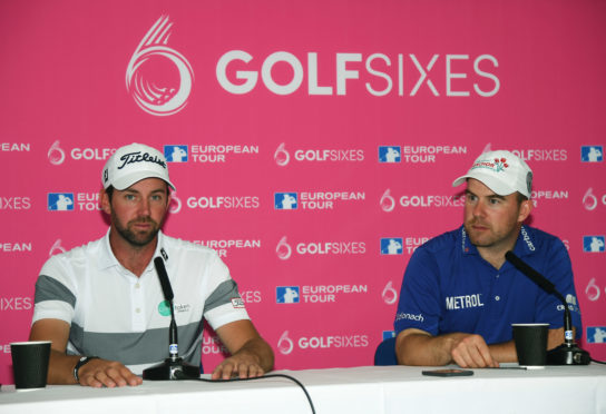 Scott Jamieson and Richie Ramsay are representing Scotland in this weekend's Golf Sixes.