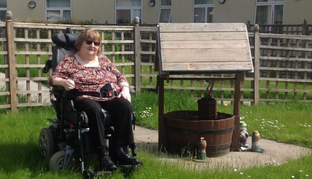 Anne Gourlay at Adamson Hospital in Cupar.