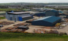 An artist's impression of the Baker Hughes site in Montrose.