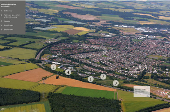 Image of location of hydrogen fuel facility in Perth.