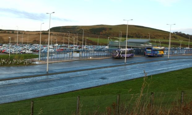 The pair met for sex at Halbeath Park and Ride. Image: DC Thomson.