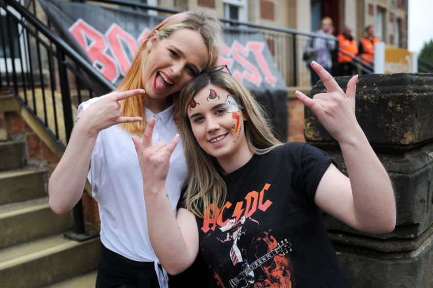 Zena Reid and Tanya Nicoll at last year's BonFest