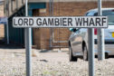 The premises involved in the case: Lord Gambier Wharf, Kirkcaldy