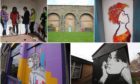 Some of the amazing murals in Stobswell