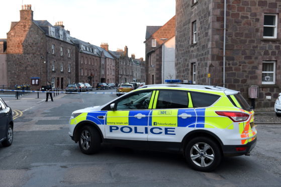 Police Scotland closed the High Street in Stonehaven after the incident.