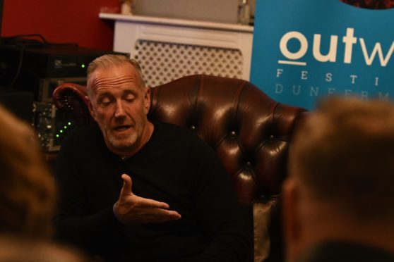 Richard Jobson in conversation during the 2017 event