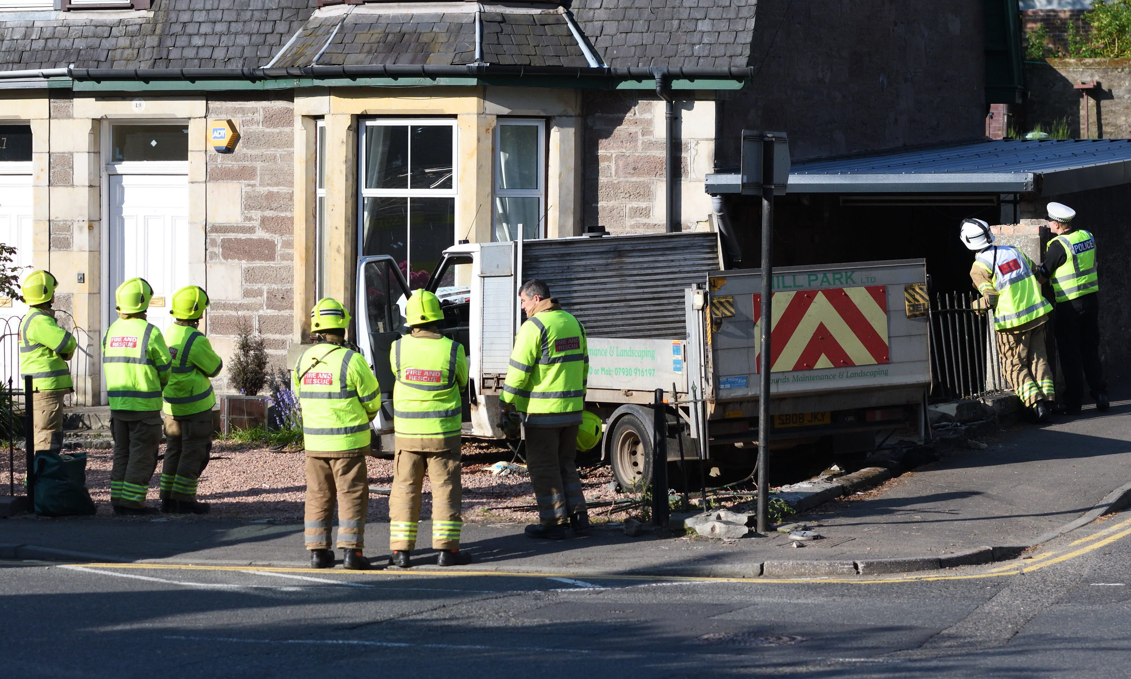 Police investigate crash at Rose Crescent, Perth