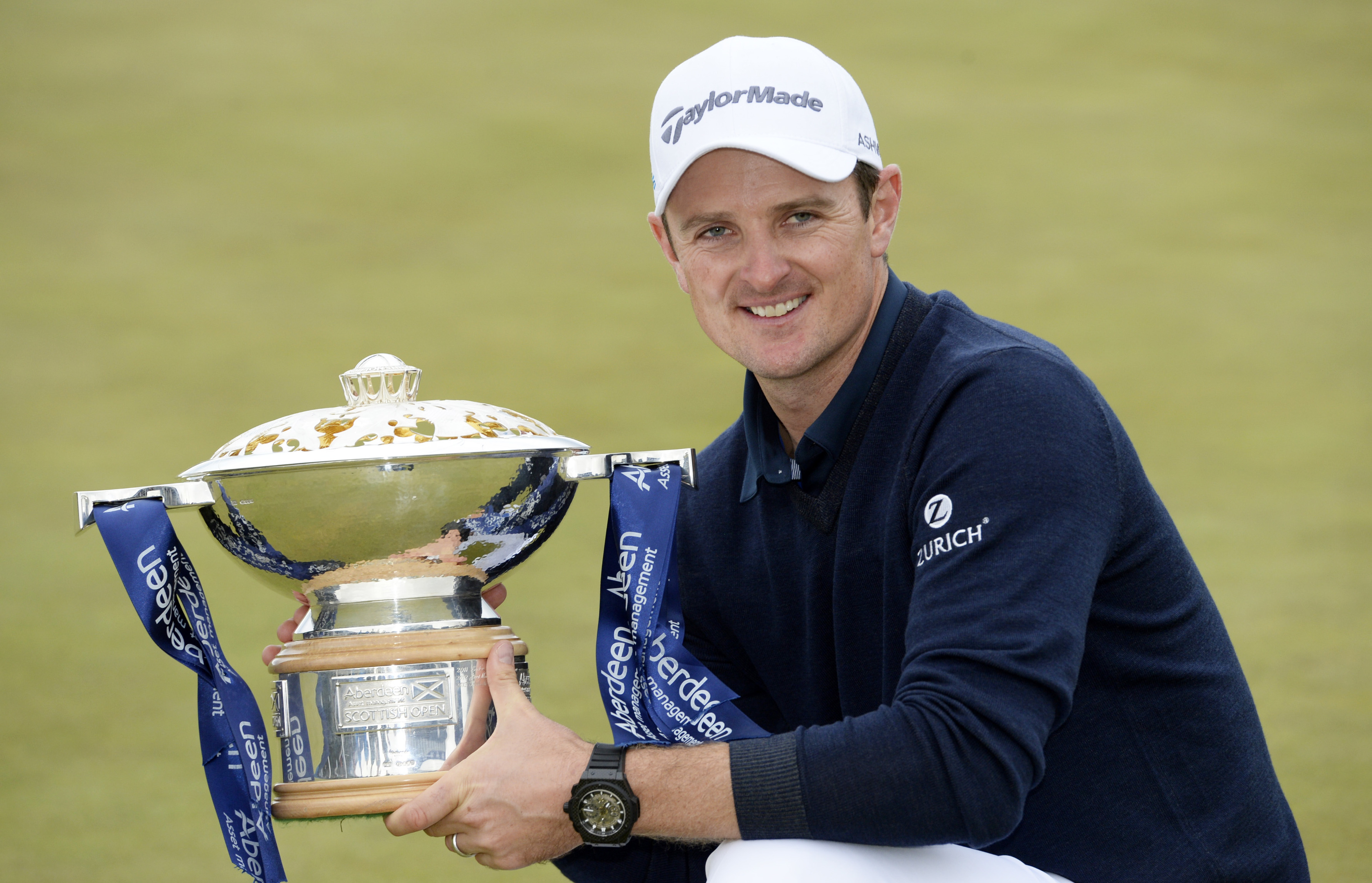 Justin Rose is hoping to get his hands on the Scottish Open trophy again at Gullane in July.