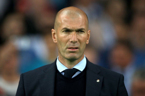 Zinedine Zidane is now in his second spell as Real Madrid manager.