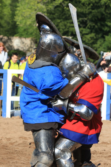 The final day of the medieval event,