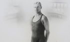 Olympic swimmer
Arne Borg wearing the first Speedo outfit in  the 1920s.
