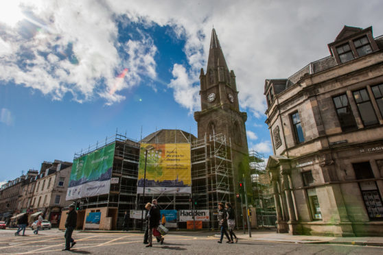 The former St Paul's Church, Perth.