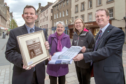 Alex Paterson, Chief Executive of Historic Environment Scotland, joins local business man Derek Paterson and Perth Heritage Trust's Sue Hendry and Sara Carruthers.