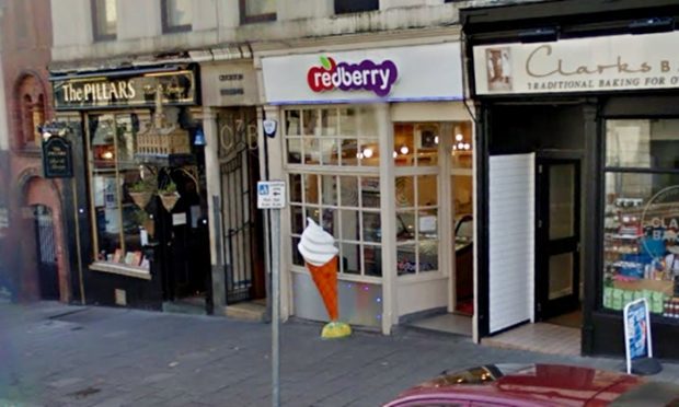 Amin and his victim clashed over the sale of The Red Berry ice cream parlour in Crichton Street.