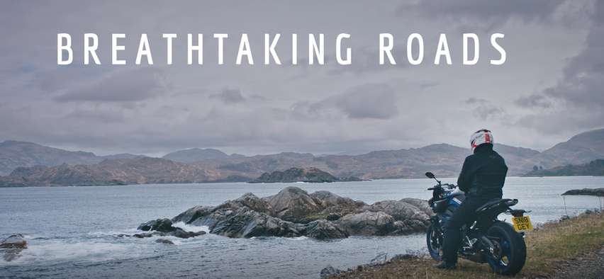 The campaign is to help motorcyclists understand the safety of Scotland's best roads