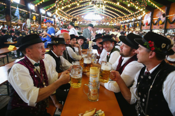 Oktoberfest in Munich, 2014.