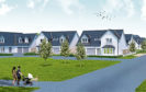 An artist's impression of the housing proposal.