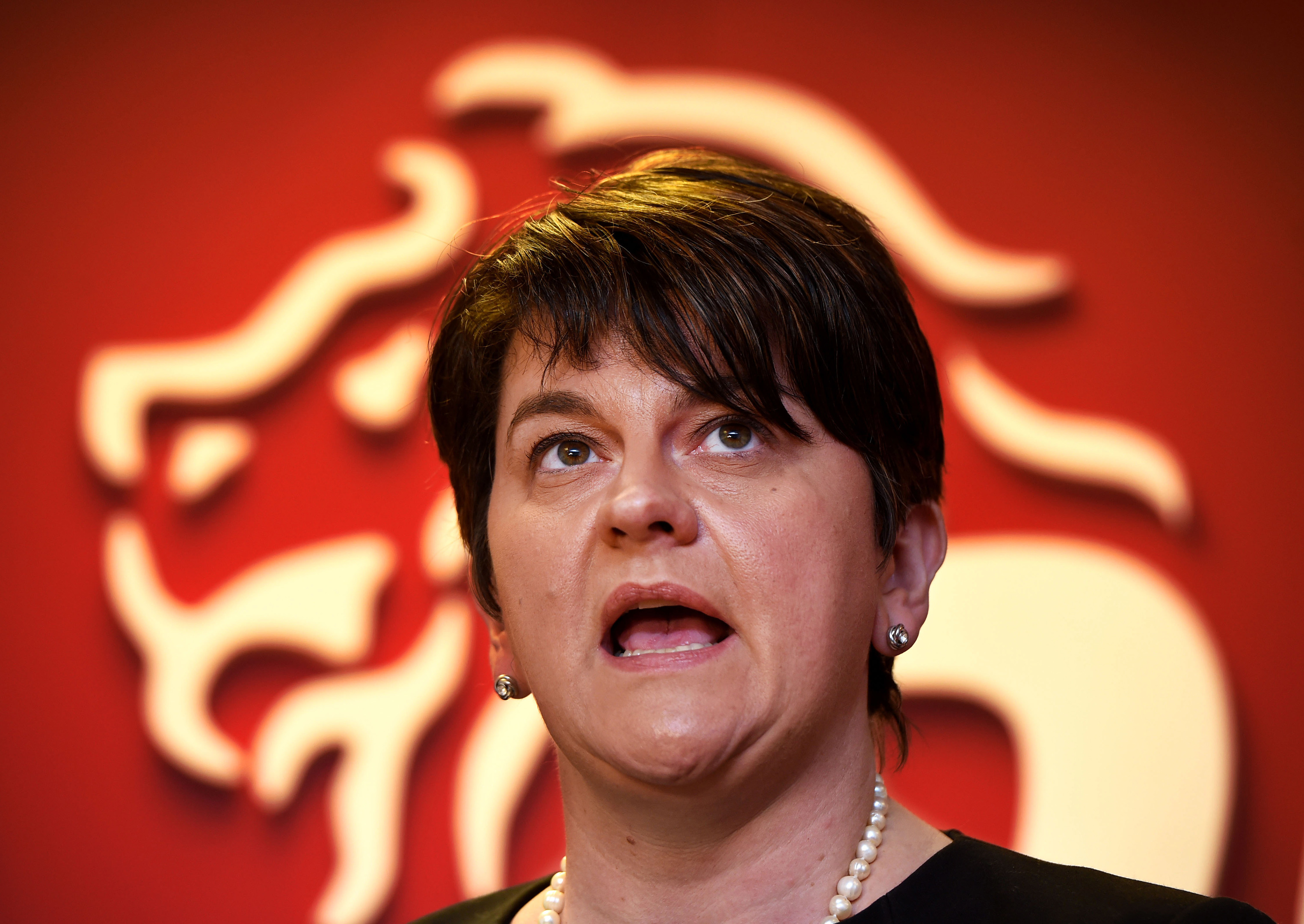 DUP leader and Northern Ireland First Minister Arlene Foster.