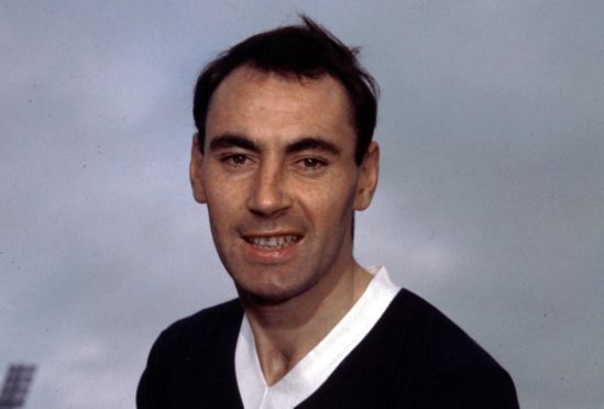 Alan Gilzean was a regular for Scotland.