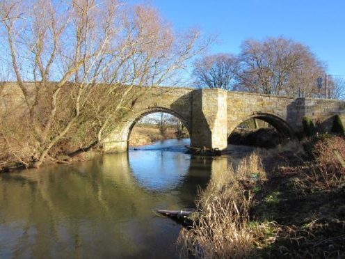 Dairsie Bridge, to the south of Dairsie near Cupar