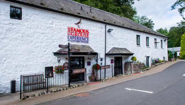 The Famous Grouse Experience at Glenturret Distillery.