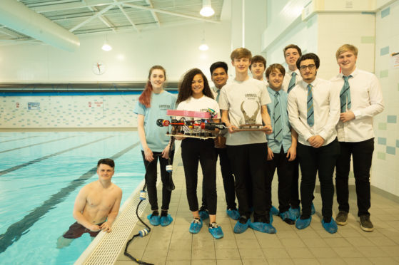 From left: Ryan Stokoe, Kayleigh Gall, Jasmine Gray, Renz "Ballast" Llasus, Kieran McDowall, Isaac Bews-Ivins, Owen Fordyce, Finlay Ellis, Stephen Hanna and Sam Alexander.