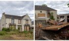Photos show the state of Brannigans Hotel, Leven.