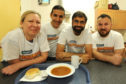 Volunteers at one of the organisation's charity lunches