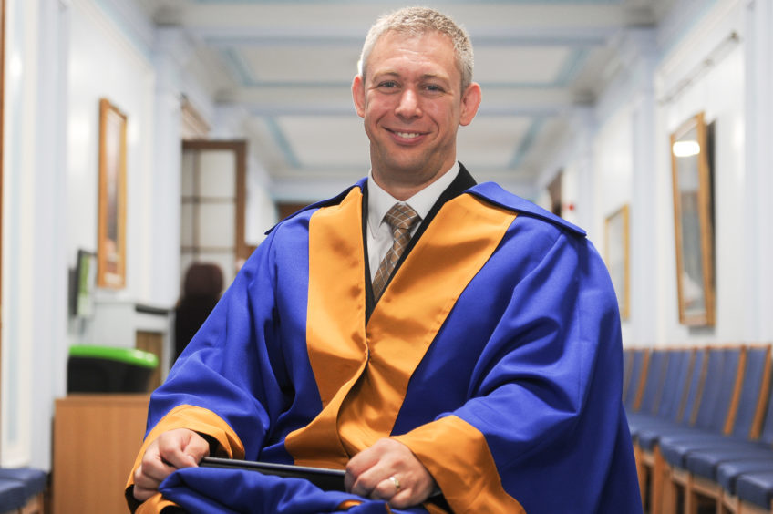 Honorary graduate, Martin Pistorius.