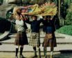 Ann Johnstone being carried by Iain Brannen, Graeme Walker and Colin Weddell. Pic taken in Mendoza on the day of the Holland game at 1978 World Cup. They’re from various parts of Fife