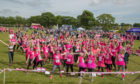 Competitors in last year's Race for Life in Kirkcaldy.
