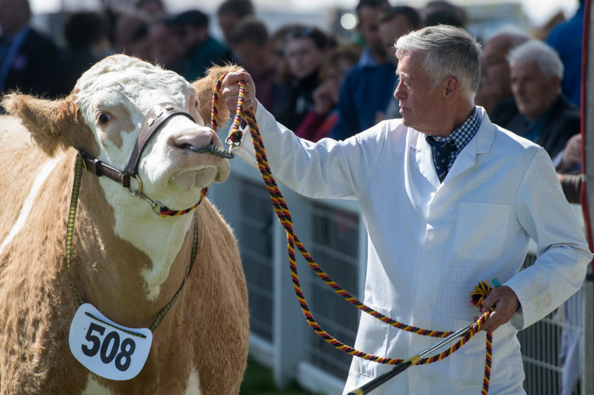 Day one of the Royal Highland Show at Ingliston