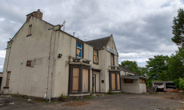 Brannigans Hotel was demolished after being targeted by fire raisers.