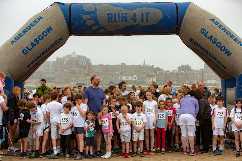 The annual Chariots of Fire run proves a huge draw each year. Action from the 2017 run.