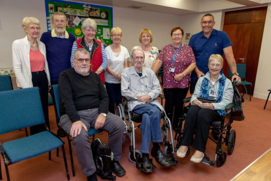 Some of the people who attended the latest support group meeting in Kirkcaldy.
